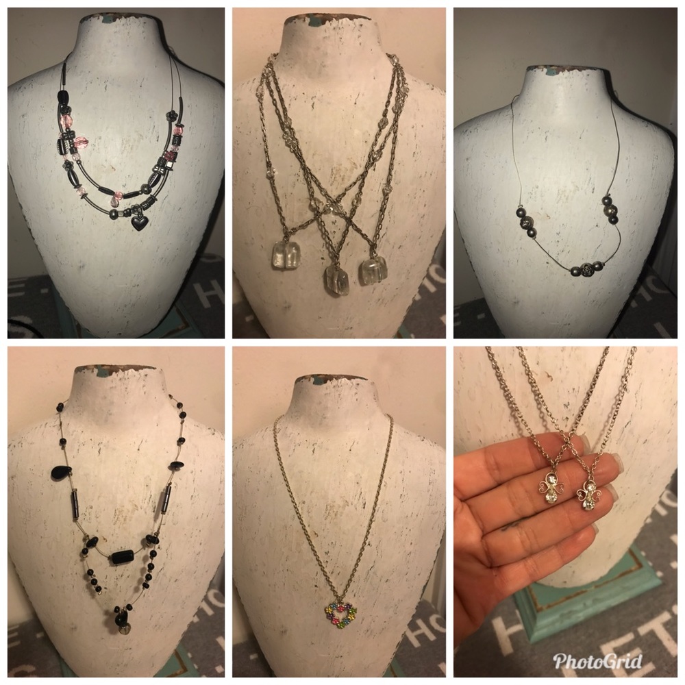 3 for 25.00 Set of 8 Necklaces